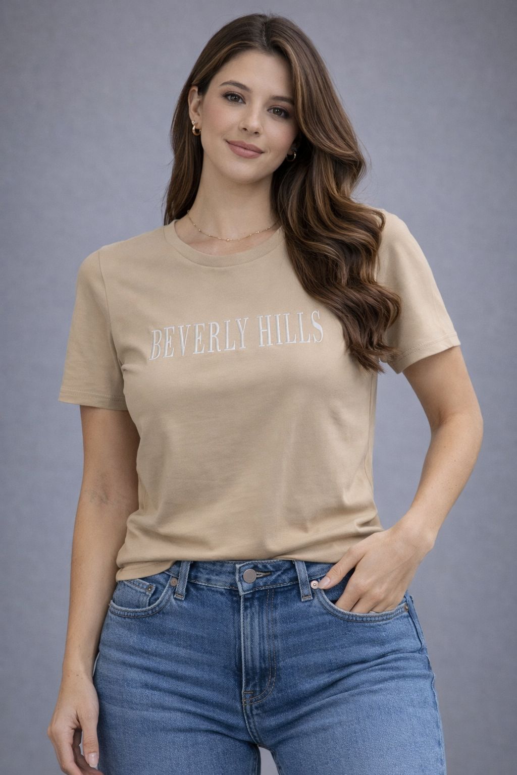 BLUSA CAMISETA MANGA CORTA BEVERLY