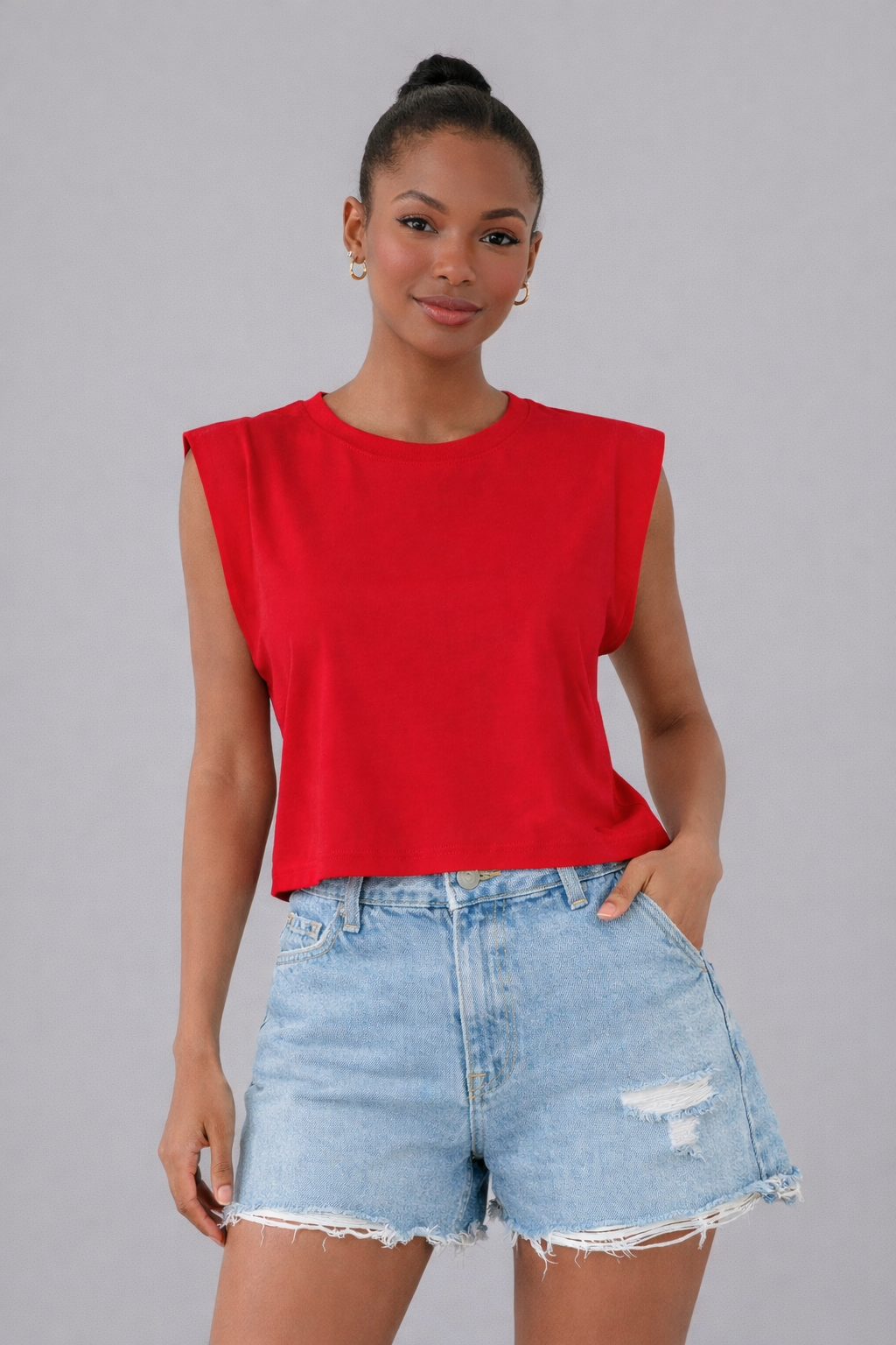 blusa muscle tee