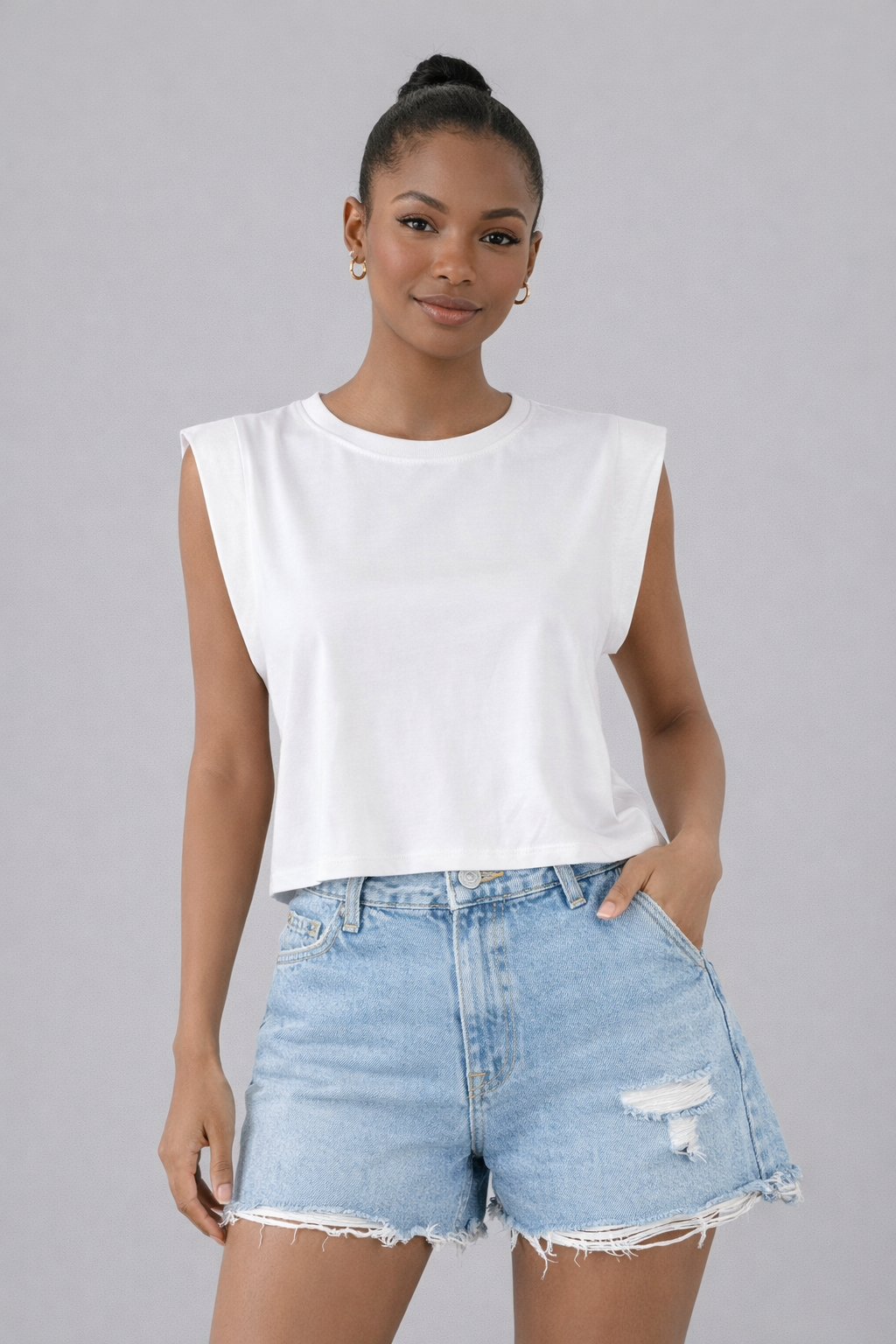 blusa muscle tee
