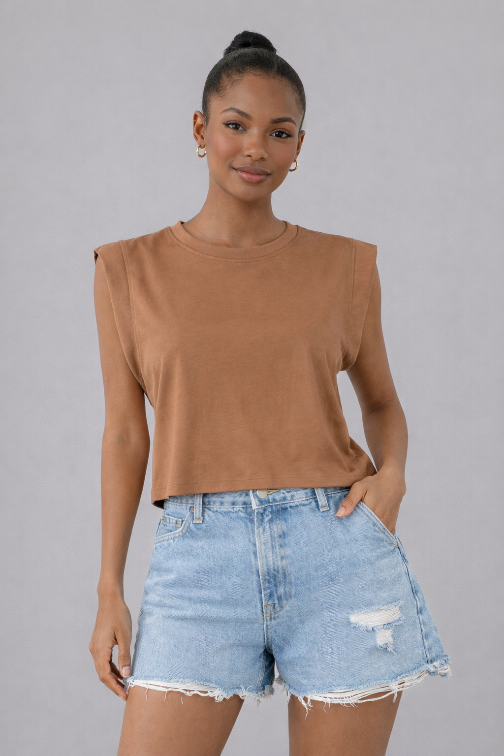 blusa muscle tee